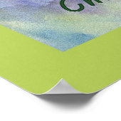 Poster van Chardonnay Wine Grapes (Hoek)