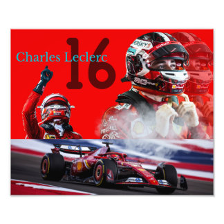 Poster van Charles Leclerc