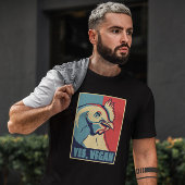 Poster van Chicken Animal Vegan T-shirt