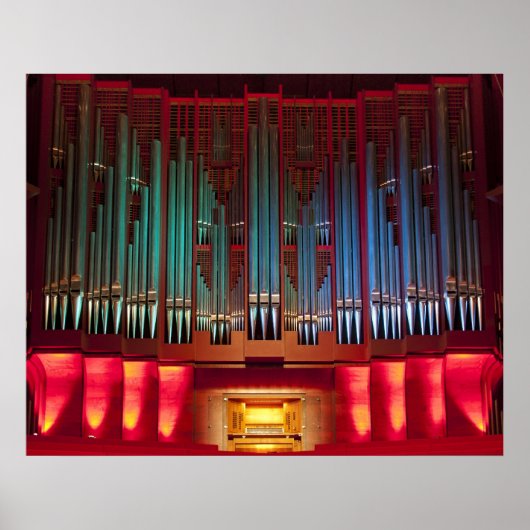 Poster van ChristChurch Town Hall zonder titel (Voorkant)