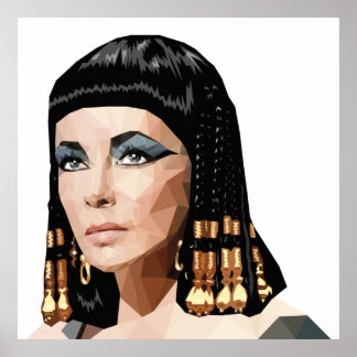 Poster van Cleopatra Egyptian Queen