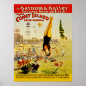 Poster van Coney Island Sideshow (Voorkant)