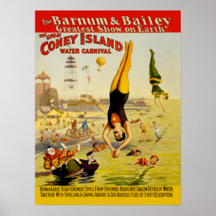 Poster van Coney Island Sideshow