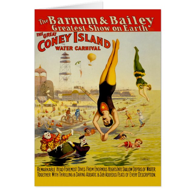 Poster van Coney Island Sideshow (Voorkant)
