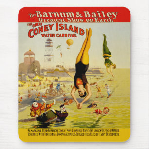 Poster van Coney Island Sideshow Muismat