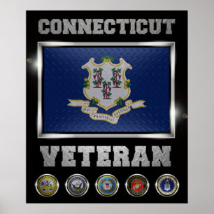 Poster van Connecticut Veteran
