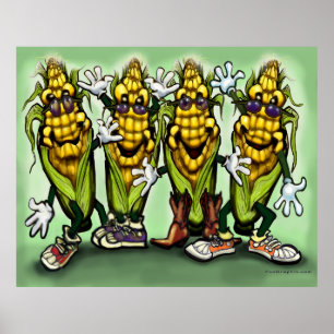 Poster van Corn Party