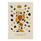Poster van Craft Beer (Voorkant)