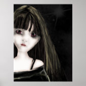 Poster van Creepy Girl (Voorkant)