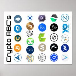 Poster van Cryptocurrency ABC