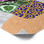 poster van cyclamen (Hoek)