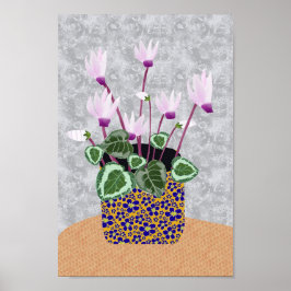 poster van cyclamen