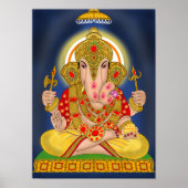 Poster van Dagdusheth Ganesha (Voorkant)