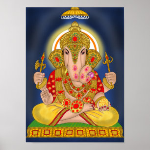 Poster van Dagdusheth Ganesha