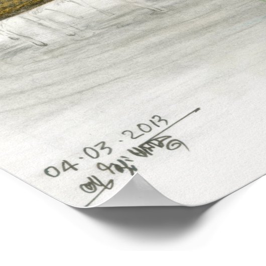 Poster van dameskrullen van Vannak Anan Prum (Hoek)