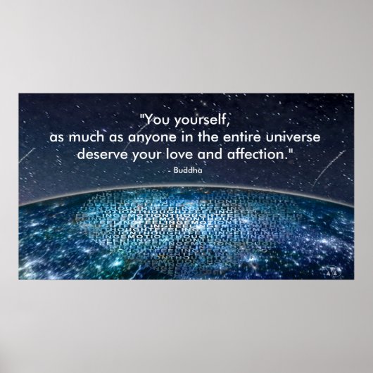 Poster van de aarde (Voorkant)