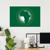 Poster van de Afrikaanse Unie (Thuiskantoor)