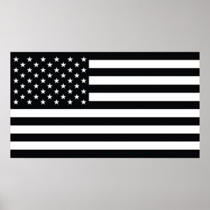 poster van de amerikaanse vlag