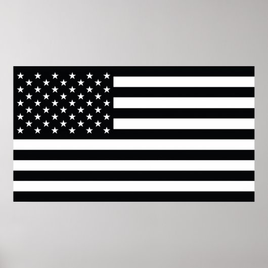 poster van de amerikaanse vlag (Voorkant)