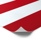 poster van de amerikaanse vlag (Hoek)