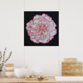 Poster van de anjerventilator (Keuken)