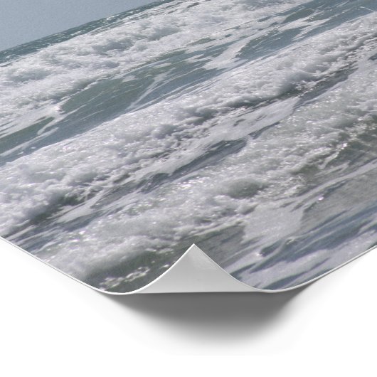 Poster van de Atlantische Oceaan (Hoek)