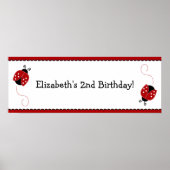 Poster van de Banner van de Banner van de Rood en  (Voorkant)