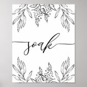 Poster van de Bathroom-wandkunst van de snavel (Voorkant)