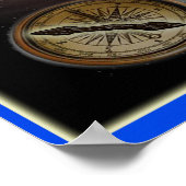 Poster van de Bermuda-driehoek (Hoek)