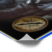 Poster van de Bermuda-driehoek (Hoek)