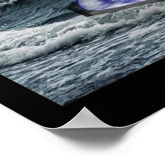 poster van de bermudadriehoek (Hoek)