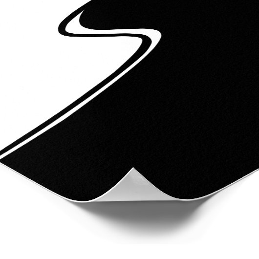 Poster van de beste marathontoeschouwer van Miles (Hoek)