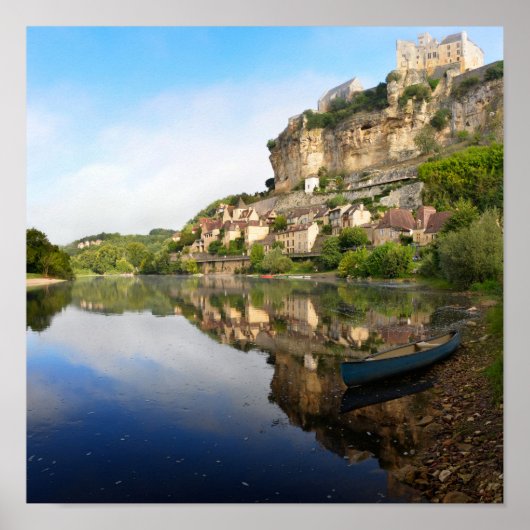 Poster van de Beynac-et-Cazenac en de Dordogne (Voorkant)