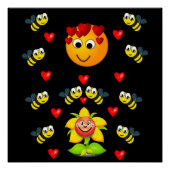 poster van de bijenkorven (Voorkant)