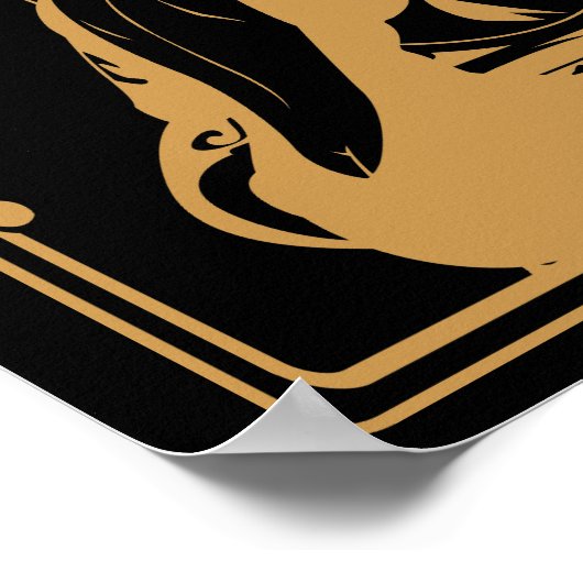 poster van de Birthday Party uit 1920 (Hoek)