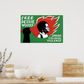 Poster van de Black Panther uit de jaren 70: Dessi (Keuken)