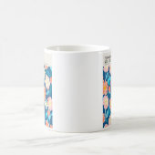 Poster van de bloemenmarkt van Rio de Janeiro Koffiemok (Center)