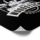 Poster van de bosstok (Hoek)