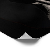 Poster van de brandweervrouw in de Sint-Florian Co (Hoek)