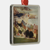 Poster van de Britse kustspoorwegen Metalen Ornament (Rechts)