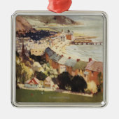 Poster van de Britse kustspoorwegen Metalen Ornament (Voorkant)