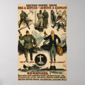 Poster van de Britse Rijk Union (Voorkant)