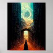 Poster van de buitenwereld van Gate Fantasy Art (Voorkant)