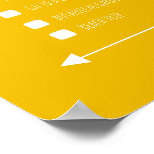 Poster van de cadeauemmer van een buitenechtpaar (Hoek)