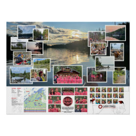 Poster van de Canoe Trails 2021 Canadian Trip