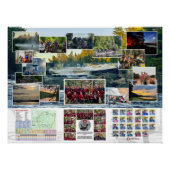Poster van de Canoe Trails 2023 Canadian Trip (Voorkant)