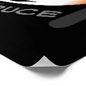 Poster van de Cartoon van de Chevy Car uit 1957 (Hoek)