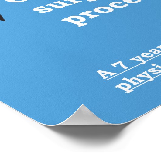 Poster van de chiropractische Kosten (Hoek)