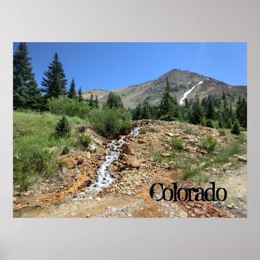 Poster van de colorado (Voorkant)