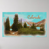 Poster van de colorado (Voorkant)
